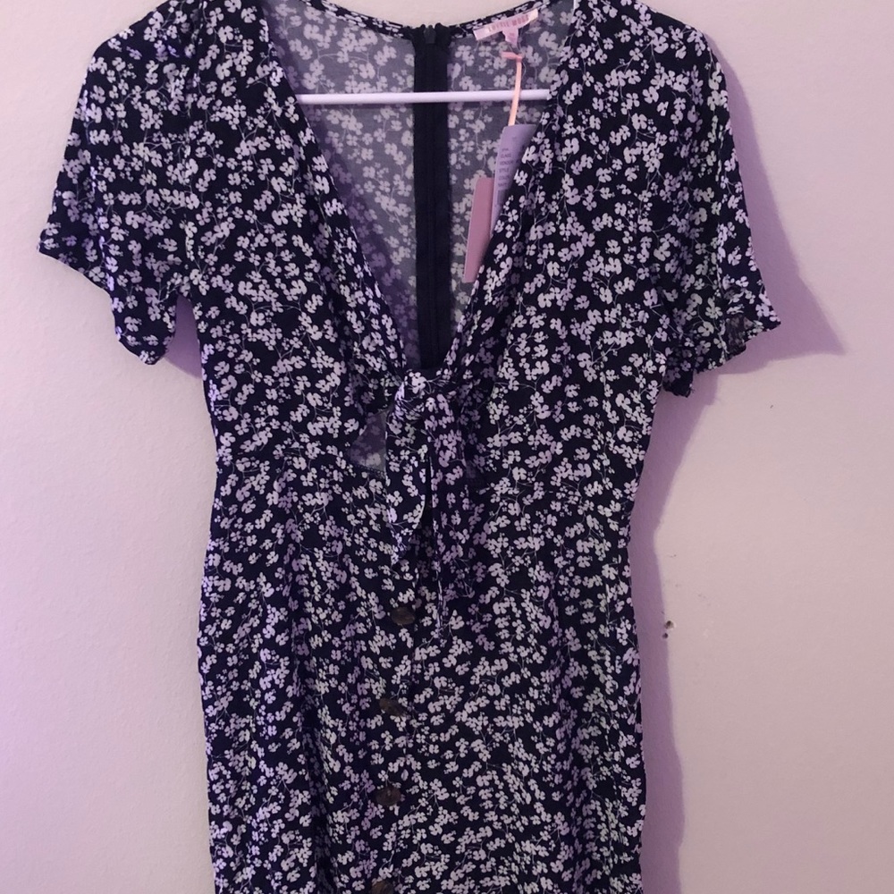 Lottie Moss floral dress